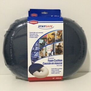 Mansfield StaySafe Foam Cushion - Navy Blue , Brand New